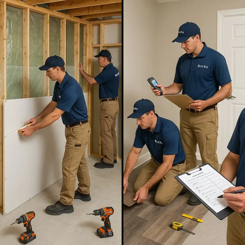 Repairs and Reconstruction process in Hoosick Falls, NY